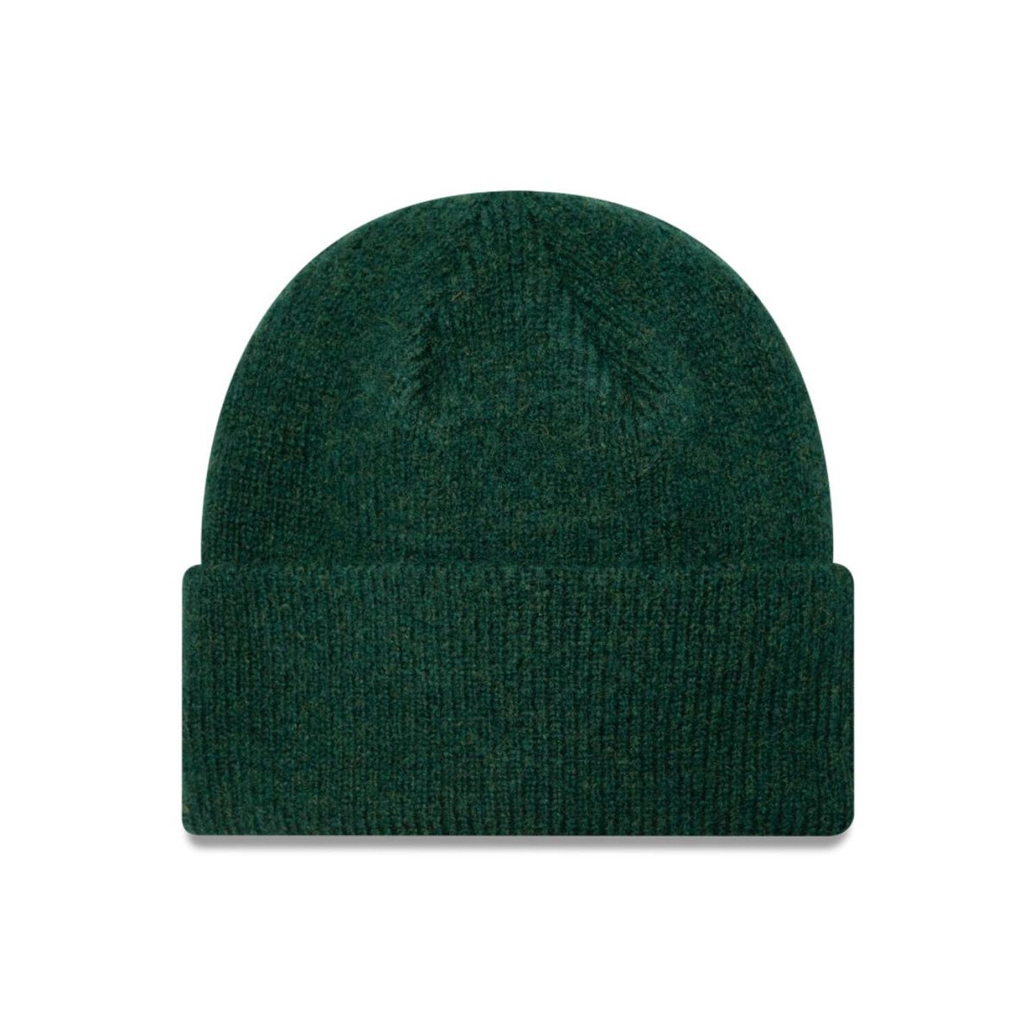 Beanie New York Yankees Mlb Wide Cuff Dark Green Woman image number 1.0